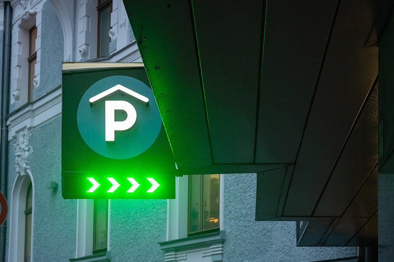 Parking Space Management and Digital Display Systems